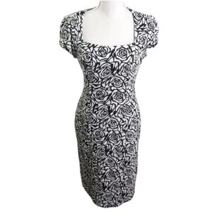 Forever 21 Black & White Floral Dress